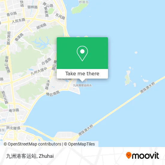 九洲港客运站 map