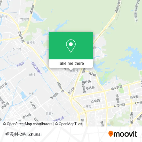福溪村-2栋 map