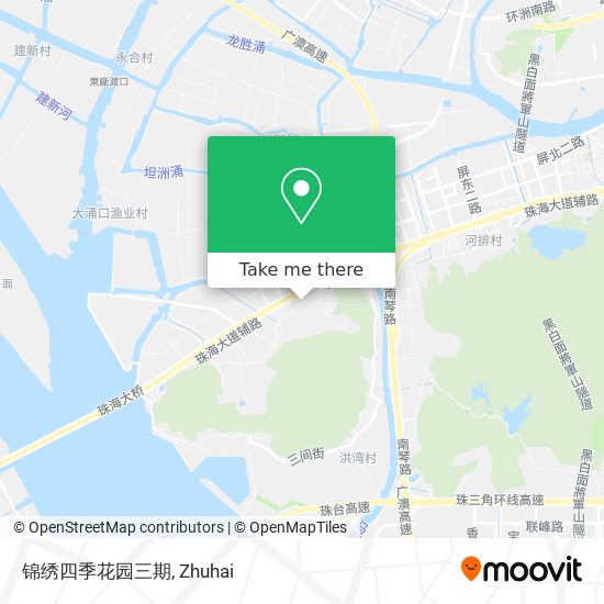 锦绣四季花园三期 map