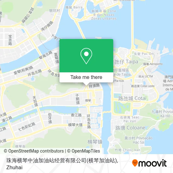 珠海横琴中油加油站经营有限公司(横琴加油站) map