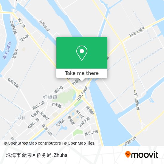 珠海市金湾区侨务局 map