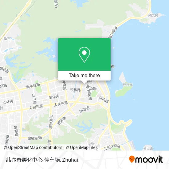 纬尔奇孵化中心-停车场 map