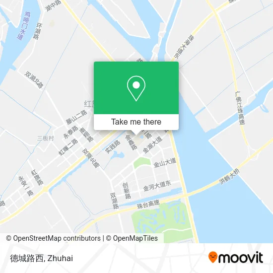 德城路西 map