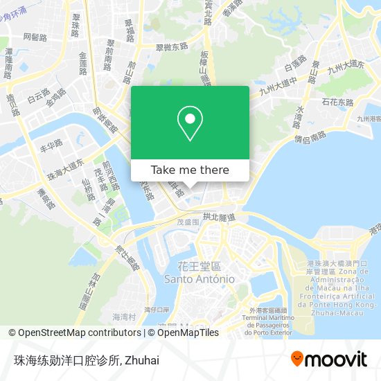 珠海练勋洋口腔诊所 map