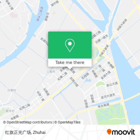 红旗正光广场 map