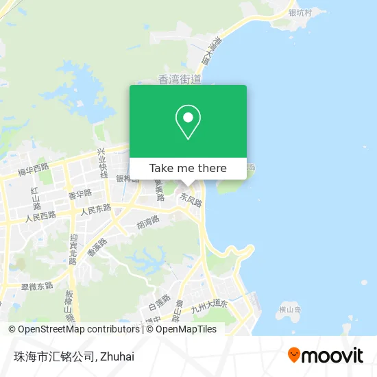 珠海市汇铭公司 map