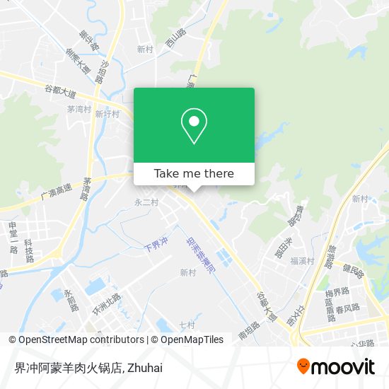 界冲阿蒙羊肉火锅店 map