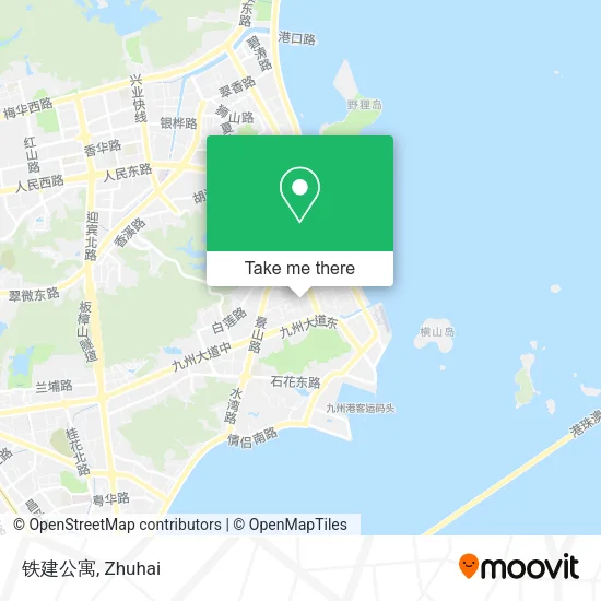 铁建公寓 map