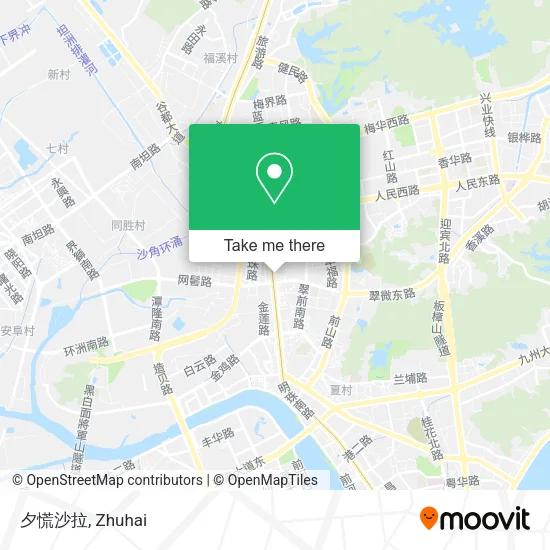 夕慌沙拉 map