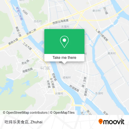 吃得乐美食店 map