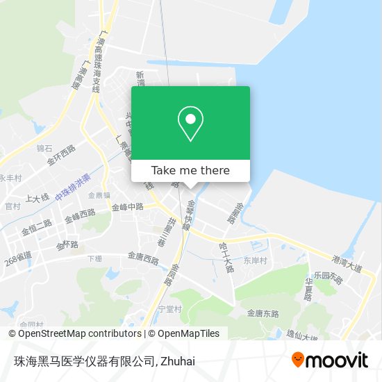 珠海黑马医学仪器有限公司 map