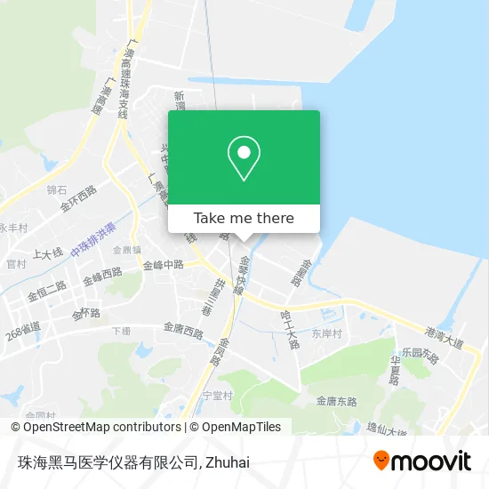 珠海黑马医学仪器有限公司 map