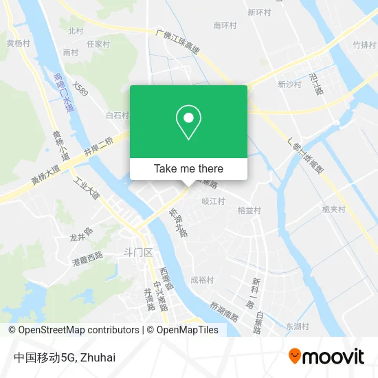 中国移动5G map