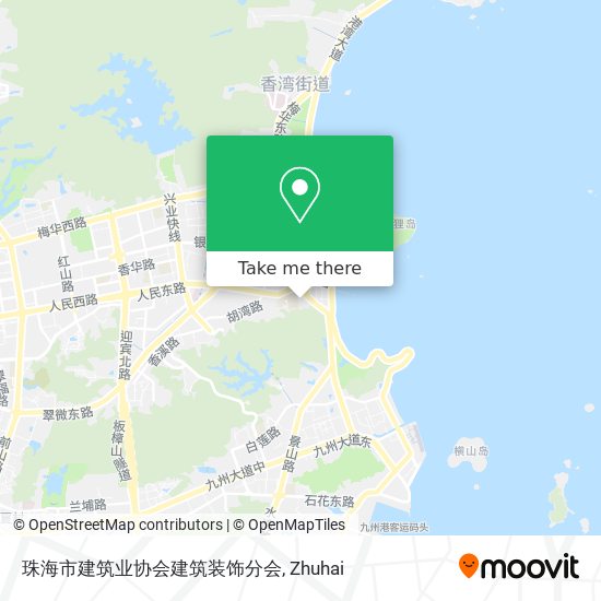 珠海市建筑业协会建筑装饰分会 map
