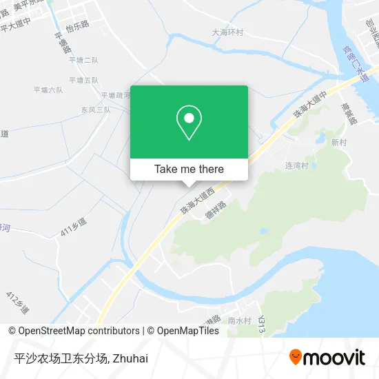 平沙农场卫东分场 map