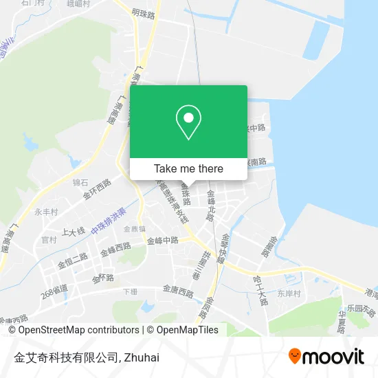 金艾奇科技有限公司 map