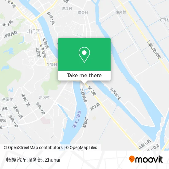畅隆汽车服务部 map