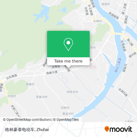 格林豪泰电动车 map