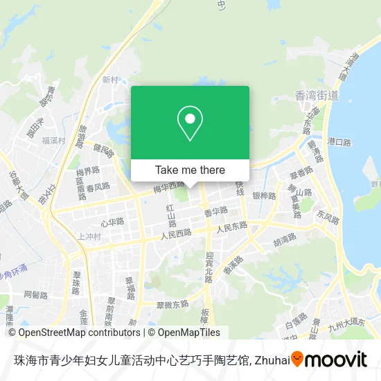珠海市青少年妇女儿童活动中心艺巧手陶艺馆 map