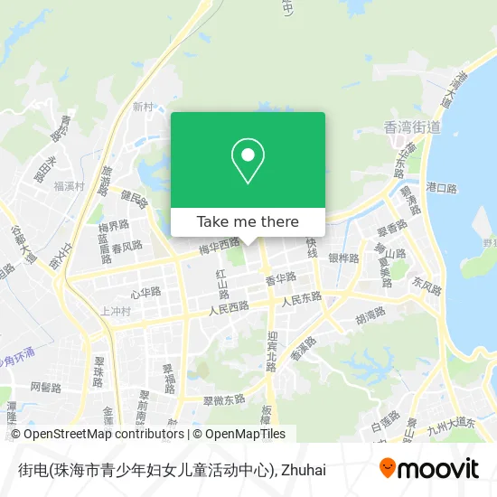 街电(珠海市青少年妇女儿童活动中心) map