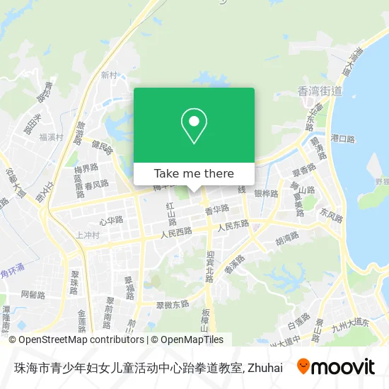 珠海市青少年妇女儿童活动中心跆拳道教室 map