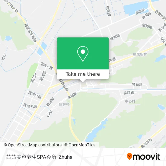 茜茜美容养生SPA会所 map