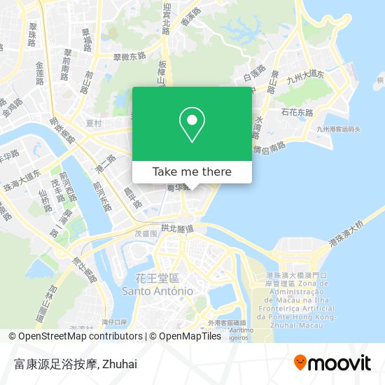富康源足浴按摩 map