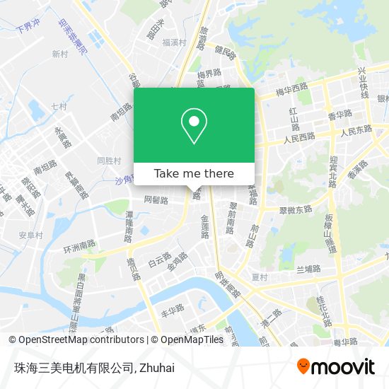 珠海三美电机有限公司 map