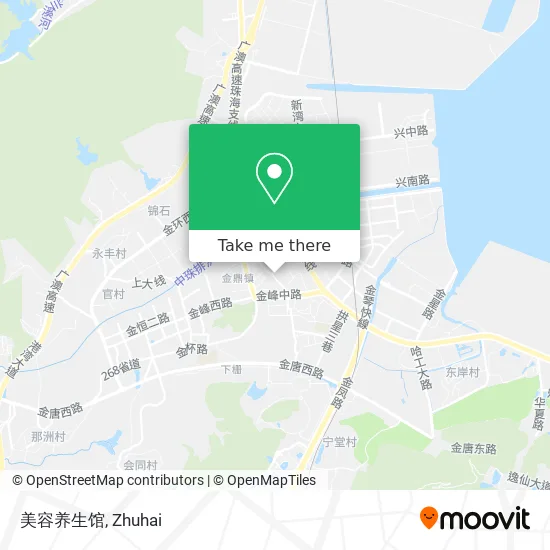 美容养生馆 map