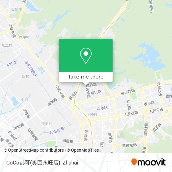 CoCo都可(奥园永旺店) map