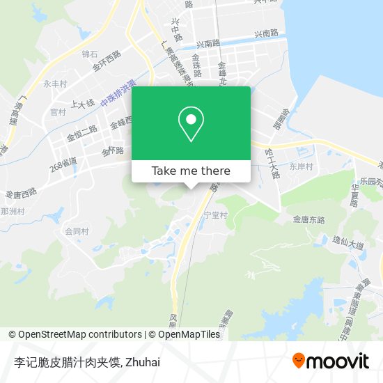 李记脆皮腊汁肉夹馍 map