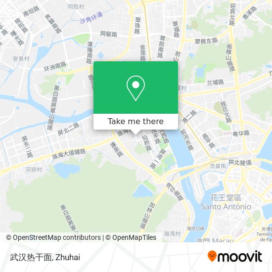 武汉热干面 map
