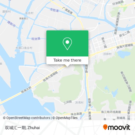 双城汇一期 map