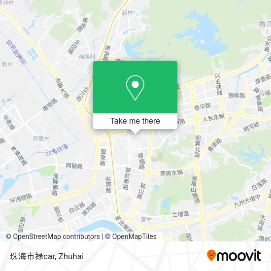 珠海市禄car map