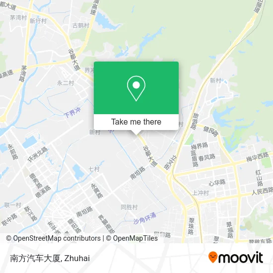 南方汽车大厦 map