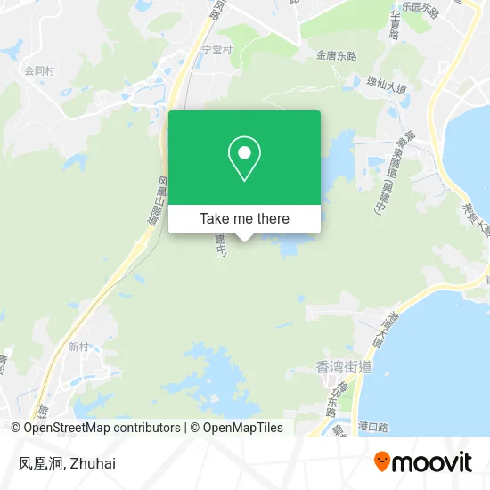 凤凰洞 map