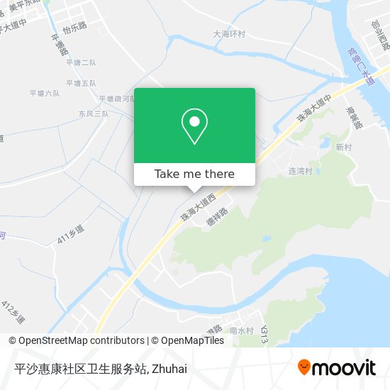 平沙惠康社区卫生服务站 map