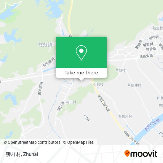 狮群村 map