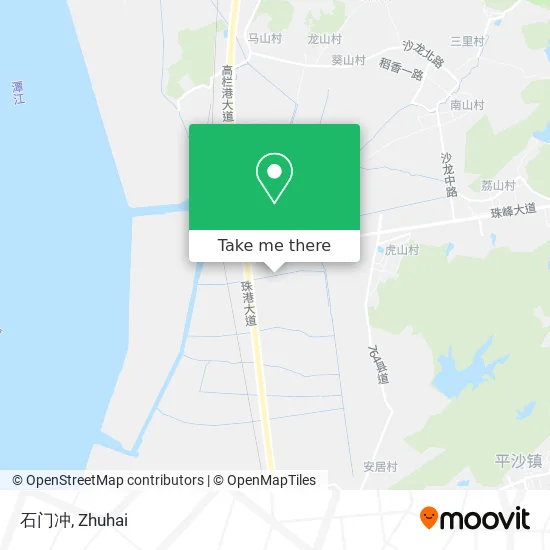 石门冲 map