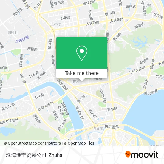珠海港宁贸易公司 map