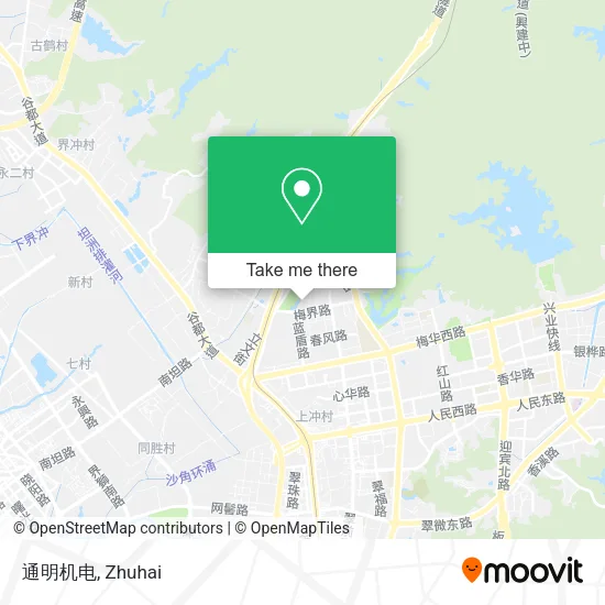 通明机电 map
