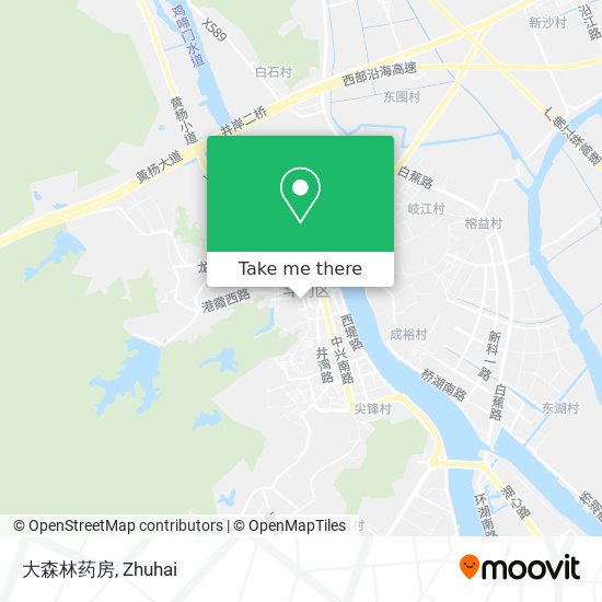 大森林药房 map