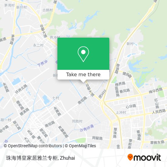 珠海博皇家居雅兰专柜 map
