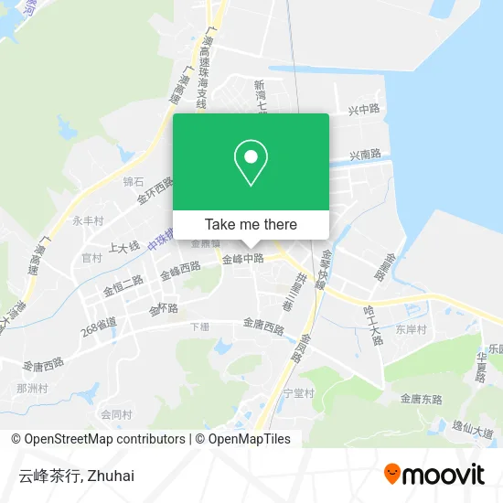 云峰茶行 map