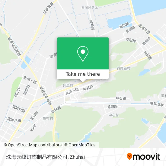 珠海云峰灯饰制品有限公司 map