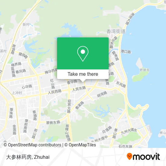 大参林药房 map