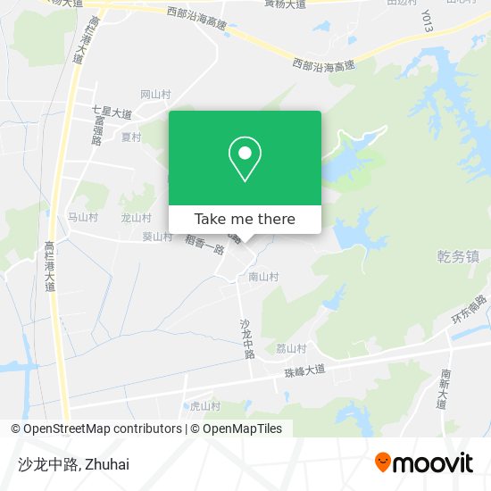 沙龙中路 map