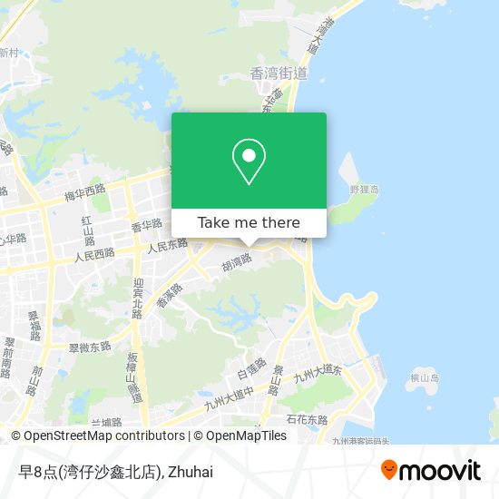 早8点(湾仔沙鑫北店) map