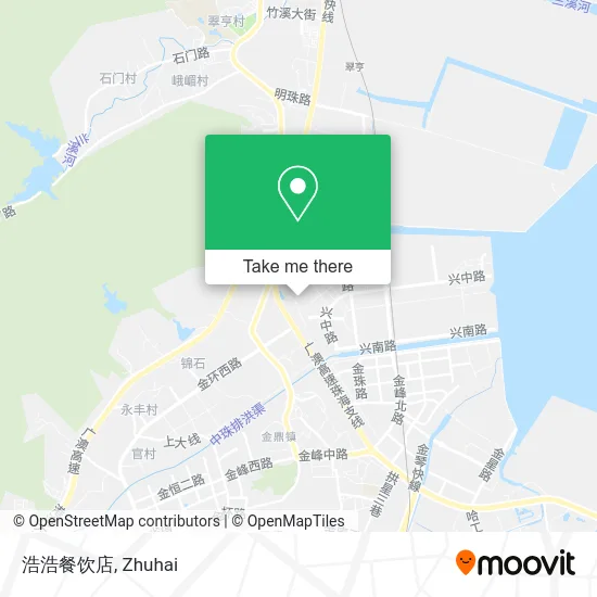 浩浩餐饮店 map