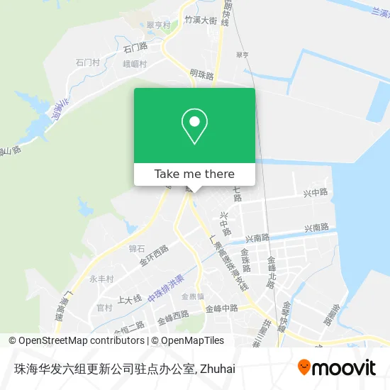 珠海华发六组更新公司驻点办公室 map